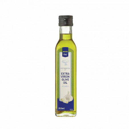 Dầu oliu vị tỏi Metro Chef Extra Virgin Olive Oil With Garlic 250ml