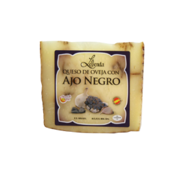 Sheep Cheese With Black Garlic (150g) - Spanish Cheese