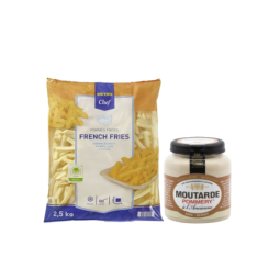 STEAK NIGHT GIFT COMBO - French Fries Metro Chef x Honey Mustard Pommery