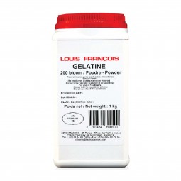 Nguyên liệu làm bánh Gelatin Powder 200 Bloom 1kg - Louis Francois