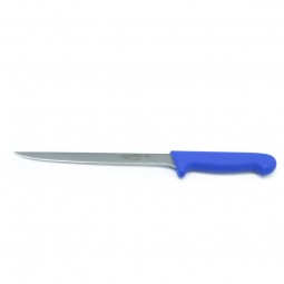 Boning Knife Straight & Narrow Blade Blue Handle 203Mm