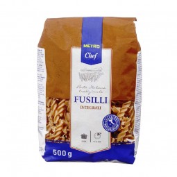 Fusilli Whole Wheat (500G) - Metro Chef