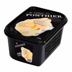 Ponthier - Frozen Puree Pear 10% sugar (1kg)