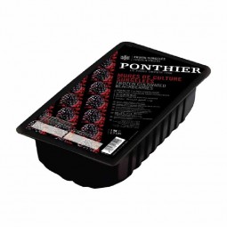 Cultivated Blackberry Frozen IQF (1kg) - Ponthier