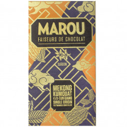 Chocolate Tien giang 68% Kumquat (80g) - Marou