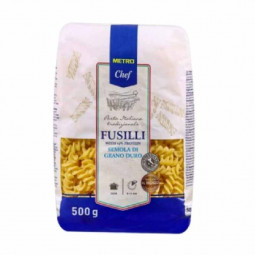 Fusilli (With 14% Protein) (500g) - Metro Chef