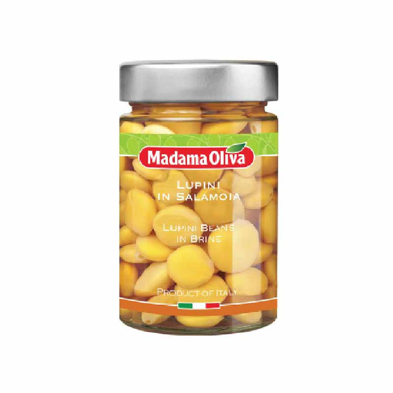 Lupini Beans Jar (220G-320G) - Madama Oliva