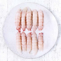 Langoustine Tails Meat Shell Off Frozen ~18g*10pc (~200g) - Cinq Degrés Ouest