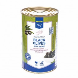 Whole Black Olives (4kg) – Metro Chef