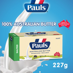 Butter Salted (227g) - Pauls EXP 21/10/2022