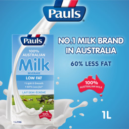 Low Fat Milk 1.5% (1L) - Pauls
