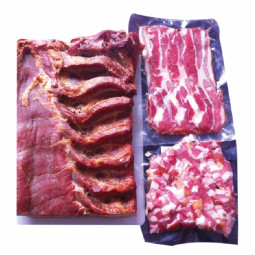 Ba Rọi Xông Khói (Xắt Lát - Hạt Lựu) - Country Bacon Sliced (~1Kg) - Dalat Deli