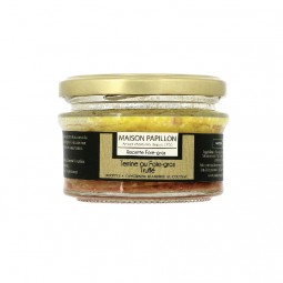 Maison Papillon - Pa tê gan vịt Foie gras 50% Truffe (110g)
