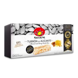 Kẹo Nougat - Plaza De Sol - Almond And Honey Brittle Bar 150G