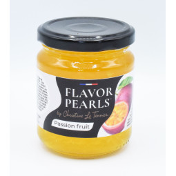 Hạt thủy tinh Chanh Dây - Passion Fruit Flavor Pearls (200G) - Le Tennier