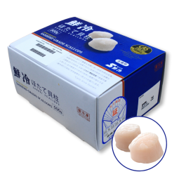 Hokkaido Japan Frozen Scallop Meat Size 3S (20-25Pc/Bag) (500G) - Senrei