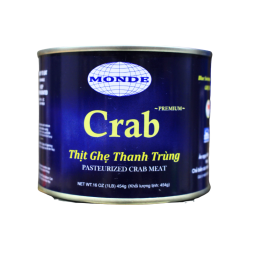 Monde - Thịt ghẹ đóng hộp (454g)