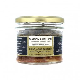 Country Terrine with Sweet Onions (160g) - Maison Papillon
