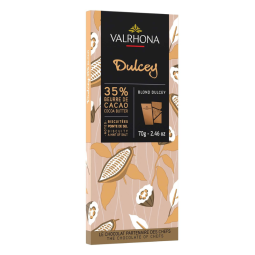 Coffee Bean 35% Blond Dulcey (120G) - Valrhona