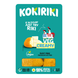 Gà Viên Phô Mai Cheddar Chay - Plant Based Cheddar Nuggets Frz (200G) - Kokiriki