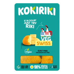 PLANT BASED SWISS CHEESE NUGGETS FRZ (200G) - KOKIRIKI