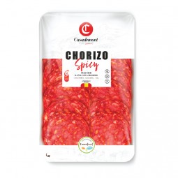3090 - Chorizo Extra Cular Hot Sliced (100G) - Casademont