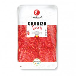 3090 - Chorizo Extra Cular Hot Sliced (100g) - Casademont| Exp21/12/2024