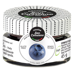 BLUEBERRY EXTRA JAM (45G) - CASCINA SAN CASSIANO