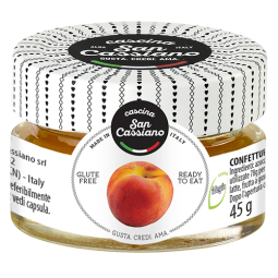 PEACH EXTRA JAM (45G) - CASCINA SAN CASSIANO