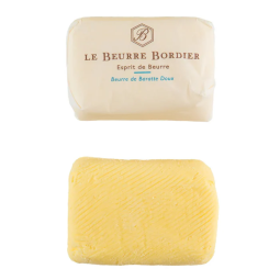 Bơ Lạt - Butter Churned Unsalted (125G) - Bordier