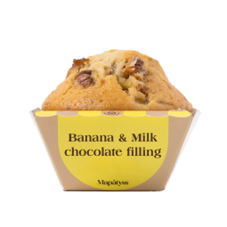 Bánh Banana & Milk Chocolate Filling (100G) - C'Est Bon