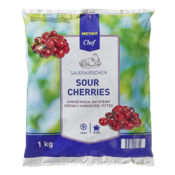 Sour Cherries IQF (1Kg) - Metro Chef