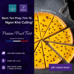 Tart Mango/Passion Fruit Precut 10 Slices Frz (850G) - Boncolac