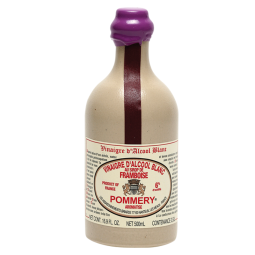 WHITE ALCOHOLIC VINEGAR 6% ACIDITY WITH RASPBERRY SYRUP (500ML) - POMMERY