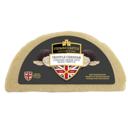 Truffle Cheddar 6M (~1Kg) - Coombe Castle - Devon Cream Company