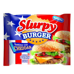 Processed Cheese Cheddar Burger 7 Slices (175G) - Inalpi