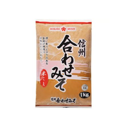 Shinshu Awase Miso Hikarimiso (1Kg) - Sanriku