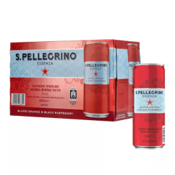 BLOOD ORANGE & BLACK RASPBERRY (330ML) - C24 - SAN PELLEGRINO