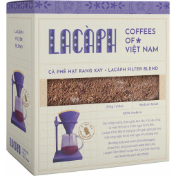 Cà Phê Xay - Signatures Filter Blend 100% Arabica Ground Coffee (250G) - Lacaph