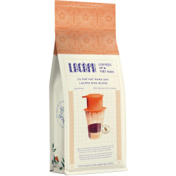 Cà Phê Xay - Signatures Phin Blend 85% Robusta 15% Arabica Ground Coffee (1Kg) - Lacaph