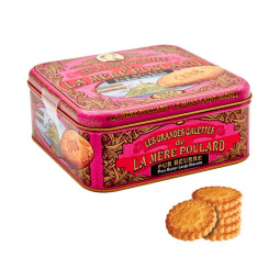 Galettes D'annette Pure Butter In Tin  (183.3g) - La Mère Poulard