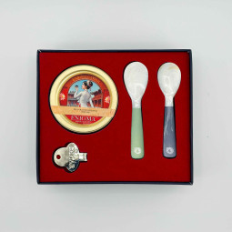 SET 1 - BAERI CAVIAR (50G), 2 SPOONS, 1 OPENER - ENIGMA CAVIAR