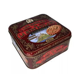 Chocolate Chip Butter Biscuits In Tin (250g) - La Mère Poulard | EXP 05/02/2026