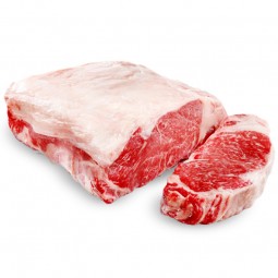 Thịt thăn ngoại bò Úc Stanbroke - Black Angus striploin 1 rib MB3 (~5kg) | EXP 24/03/2026