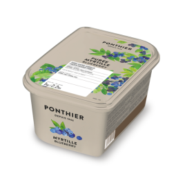 Ponthier - Quả việt quất nghiền đông lạnh 10% sugar (1kg)