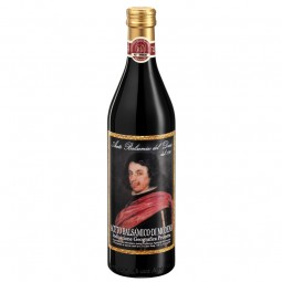 Giấm ăn Balsamic vùng Modena 8 tháng 500ml - Aceto Del Duca (nắp vàng)