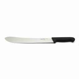 Butcher Knife Black Handle 300Mm