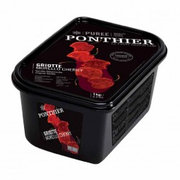 Ponthier - Quả anh đào nghiền đông lạnh 10% đường (1kg)