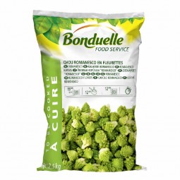 Romanesco Cauliflower Frozen 40-60 (2.5kg) - Bonduelle