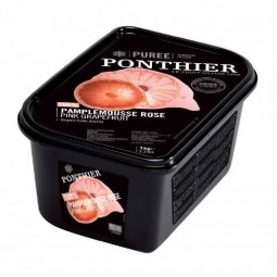 Puree Pink Grapefruit Frz (1kg) - Ponthier